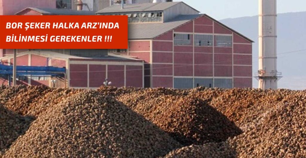 Bor Şeker halka arzı hakkında bilinmesi gerekenler!