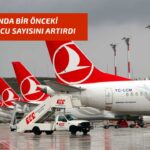 Türk Hava Yolları’nın yolcu sayısı 2023’e göre artış gösterdi!